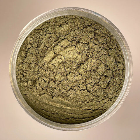 Beaver Dust Pigment Caméléon (color shift) Dark Green Gold - Mon plateau de bois