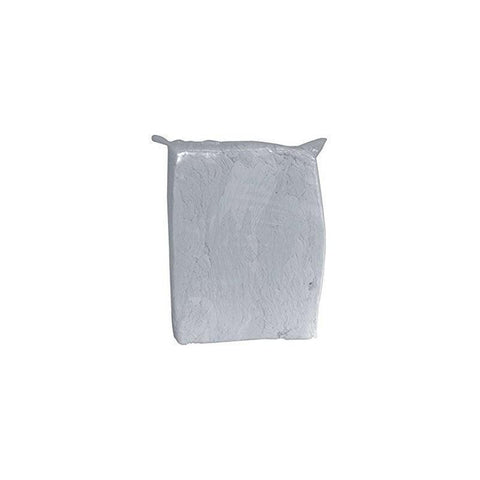 Chiffon d'essuyage en coton blanc 1 kg - Mon plateau de bois