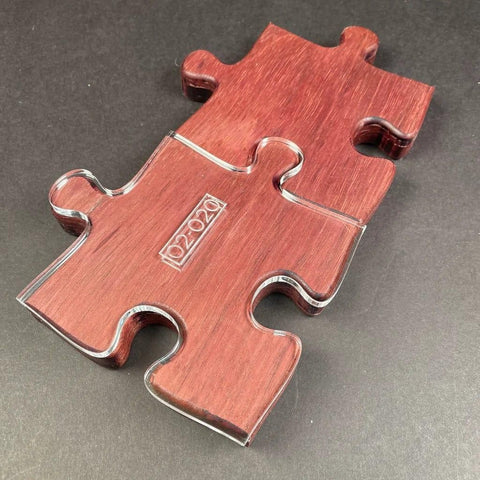Gabarit acrylique - Coaster / Sous-verre - Mon plateau de bois