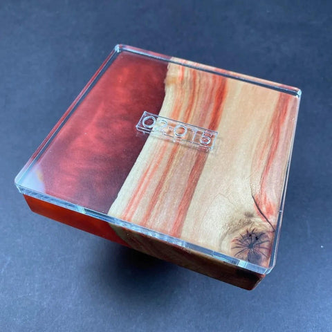 Gabarit acrylique - Coaster / Sous-verre - Mon plateau de bois