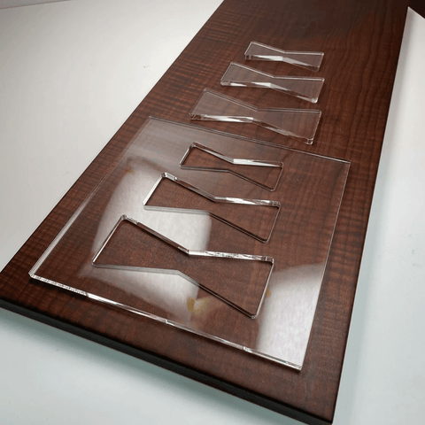 Gabarit acrylique Inserts Papillons - Mon plateau de bois
