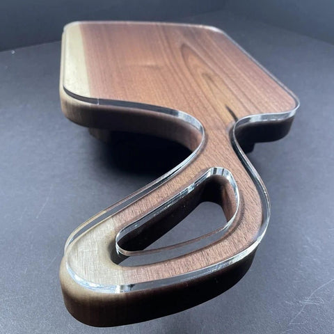 Gabarit acrylique - Oblong - Mon plateau de bois