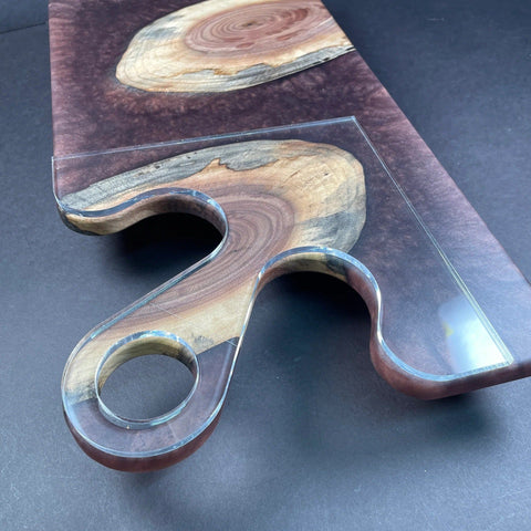 Gabarit acrylique - Poignée Corner - Mon plateau de bois
