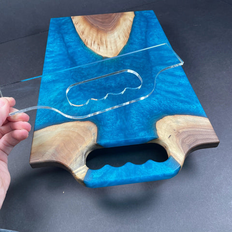 Gabarit acrylique - Poignée Grip - Mon plateau de bois