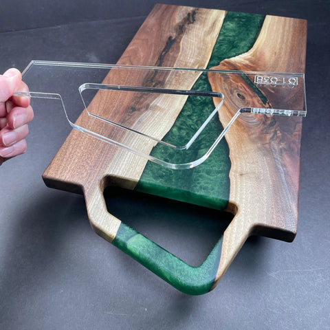 Gabarit acrylique - Poignée Modern Angular - Mon plateau de bois