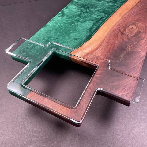 Gabarit acrylique - Poignée Modern Square - Mon plateau de bois