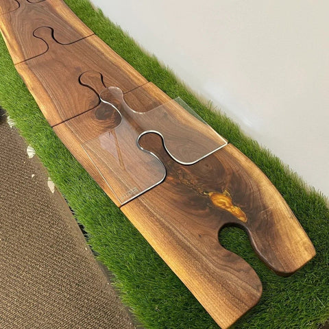Gabarit acrylique - Puzzle - Mon plateau de bois