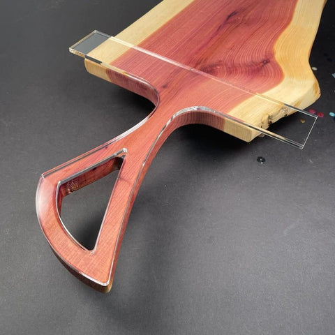 Gabarit acrylique - Triangle - Mon plateau de bois