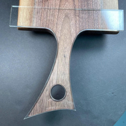 Gabarit acrylique - Virgule - Mon plateau de bois