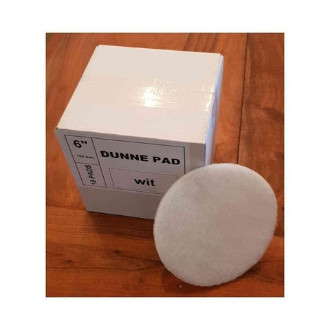 Pad d'application blanc diamètre 150 mm - Mon plateau de bois