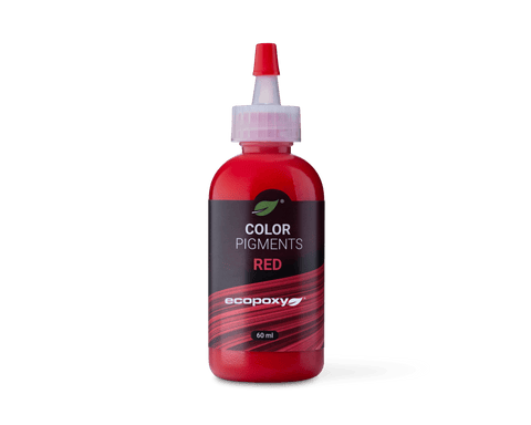 Pigment liquide EcoPoxy® Rouge - Mon plateau de bois
