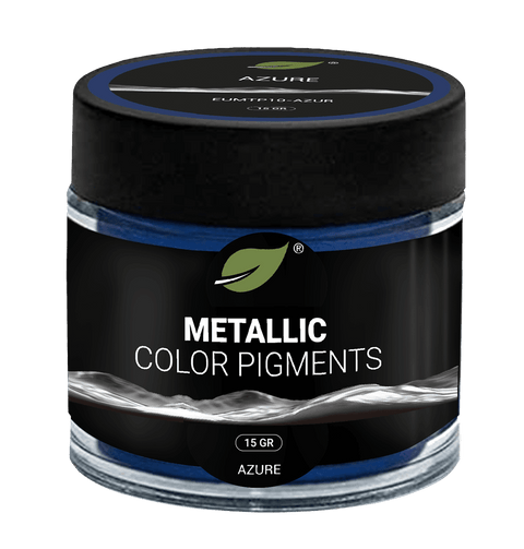 Pigment métallisé EcoPoxy® Azure - Mon plateau de bois