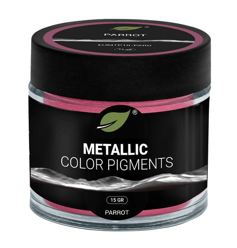 Pigment métallisé EcoPoxy® Parrot - Mon plateau de bois