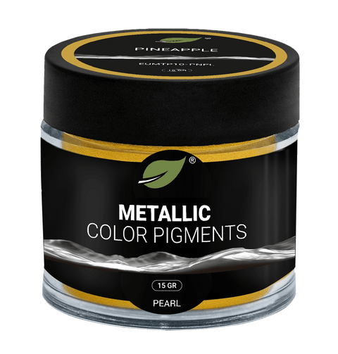 Pigment métallisé EcoPoxy® Pineapple - Mon plateau de bois