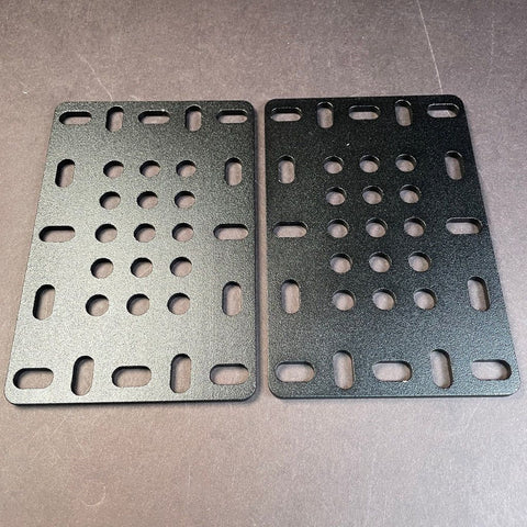 Starter kit - Plaques universelles de montage pour pieds de table - Mon plateau de bois
