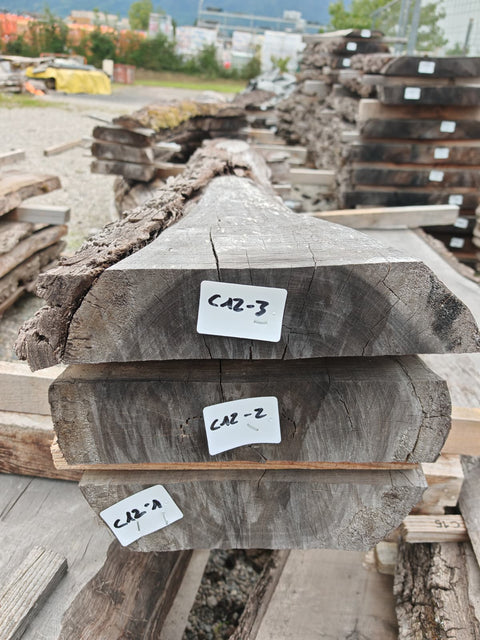 PLOT - C12 - Noyer américain Claro - 3 plateaux