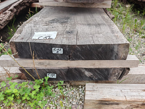 PLOT - C17 - Noyer américain Claro - 2 plateaux