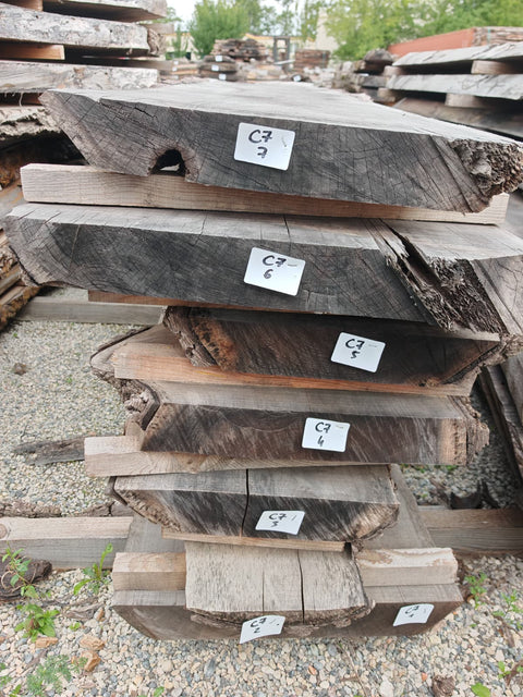 PLOT - C7 - Noyer américain Claro - 7 plateaux