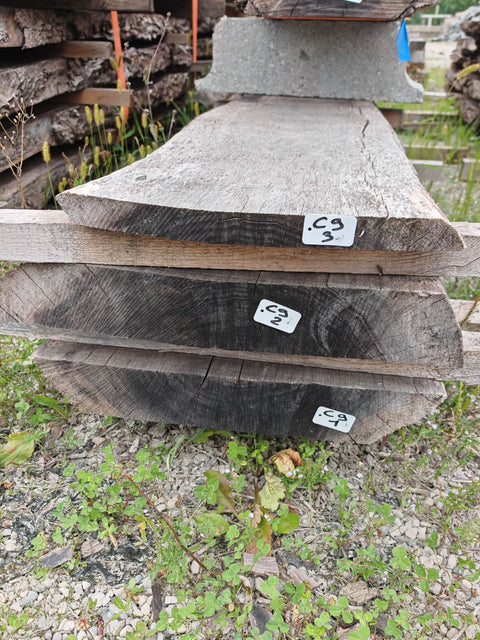 PLOT - C9 - Noyer américain Claro - 3 plateaux