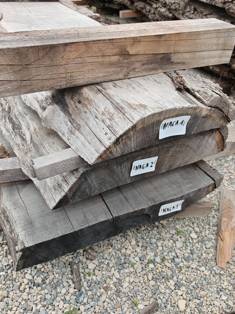 PLOT - NACA - Noyer américain Claro - 3 plateaux