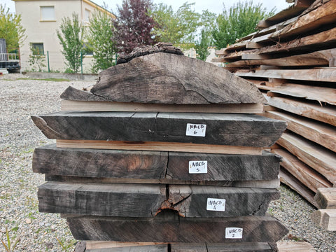 PLOT - NACB - Noyer américain Claro - 5 plateaux