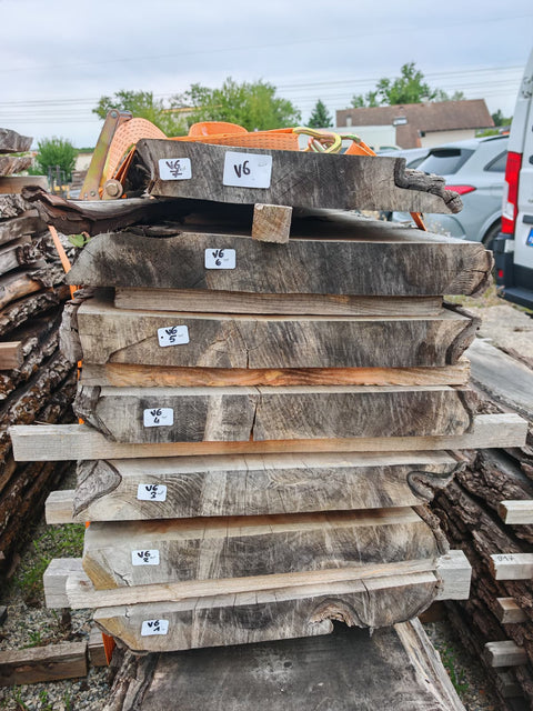 PLOT - V6 - Noyer de Virginie - 7 plateaux