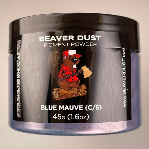 Beaver Dust Pigment Caméléon (color shift) Blue Mauve - Mon plateau de bois