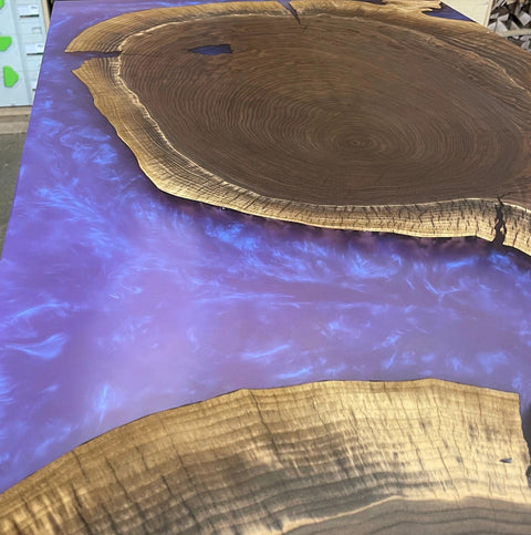 Beaver Dust Pigment Caméléon (color shift) Violet blue - Mon plateau de bois