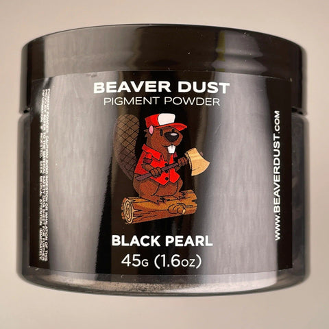 Beaver Dust Pigment Pearl series - Black Pearl - Mon plateau de bois