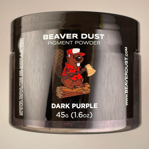 Beaver Dust Pigment Pearl series - Dark Purple - Mon plateau de bois