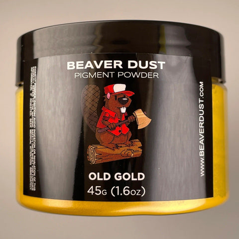 Beaver Dust Pigment Pearl series - Old Gold - Mon plateau de bois
