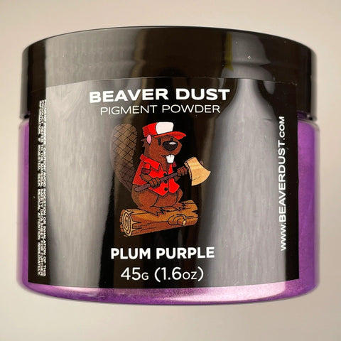 Beaver Dust Pigment Pearl series - Plum Purple - Mon plateau de bois