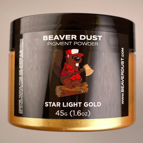 Beaver Dust Pigment Pearl series - Star Light Gold - Mon plateau de bois