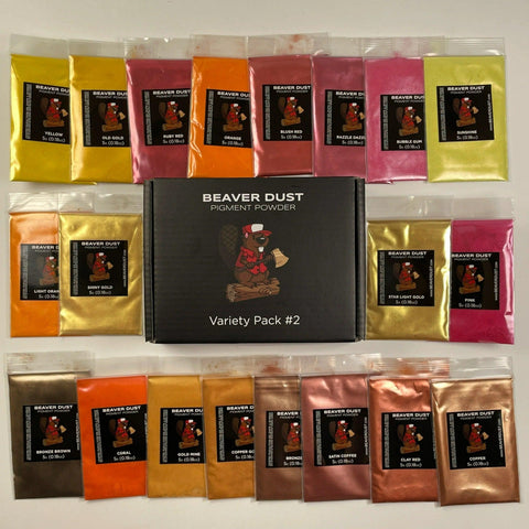 beaver-dust-pigment-variety-pack-2-warm-tones-mon-plateau-de-bois - Mon plateau de bois