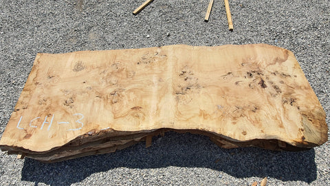 Chêne américain loupe - LCHA 3 - Mon plateau de bois
