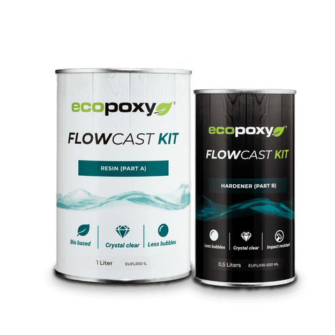 EcoPoxy® Flowcast résine époxy - Mon plateau de bois
