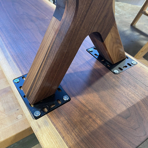 Gabarit acrylique - Forme en "X" pied de table - Mon plateau de bois