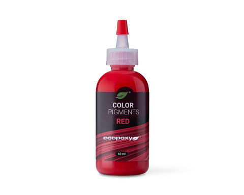 Pigment liquide EcoPoxy® Rouge - Mon plateau de bois