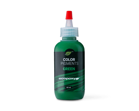 Pigment liquide EcoPoxy® Vert - Mon plateau de bois