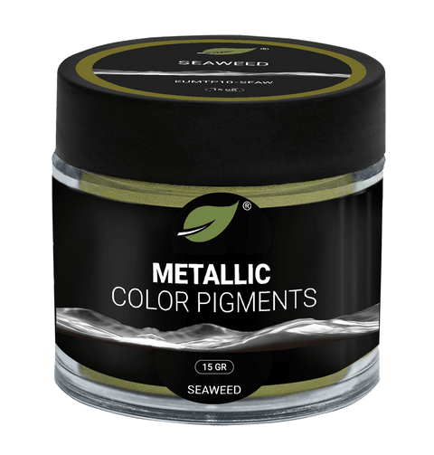 Pigment métallisé EcoPoxy® Seaweed - Mon plateau de bois