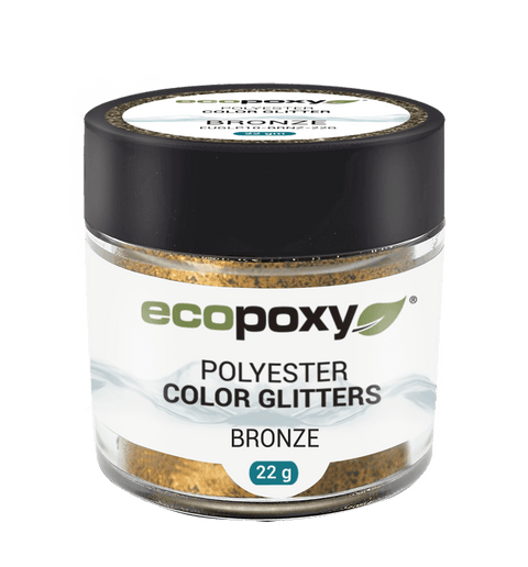 Pigment polyester EcoPoxy® Bronze - Mon plateau de bois
