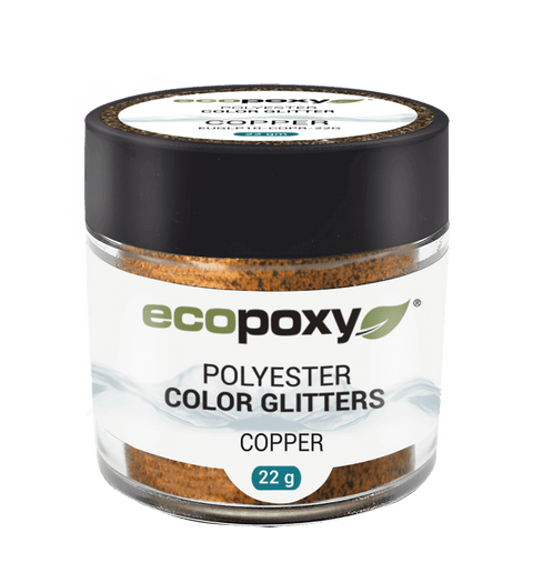 Pigment polyester EcoPoxy® Copper - Mon plateau de bois