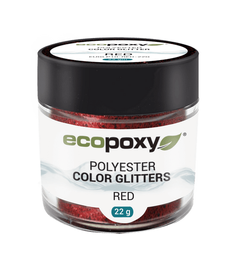 Pigment polyester EcoPoxy® Red - Mon plateau de bois