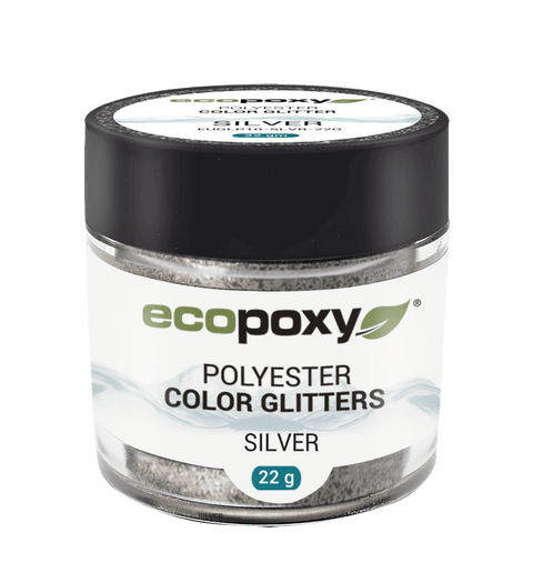 Pigment polyester EcoPoxy® Silver - Mon plateau de bois