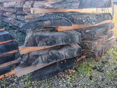 PLOT - BDNAPF - Noyer noir américain -  4 plateaux