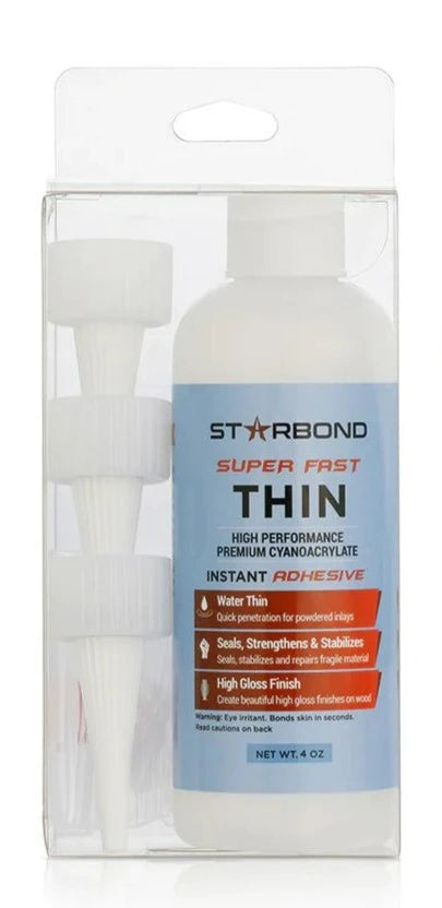 Starbond Super Fast Thin 4 oz / 123 ml - Colle Cyanoacrylate - Super Glue - Mon plateau de bois
